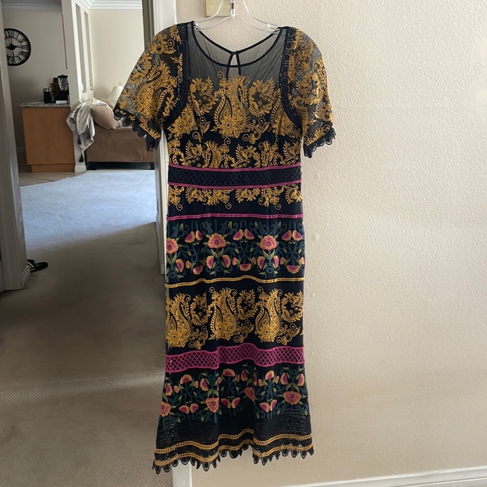 Beautiful Anthropologie dress. Size 4P.
